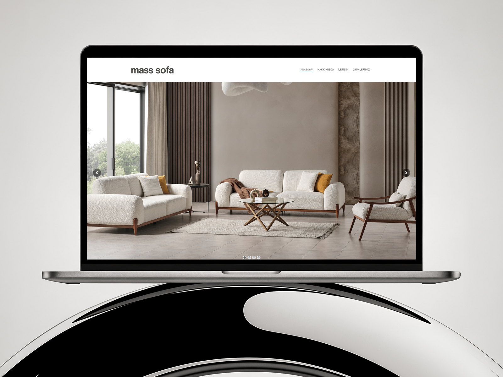 Mass Sofa web sitesi ekran görüntüsü