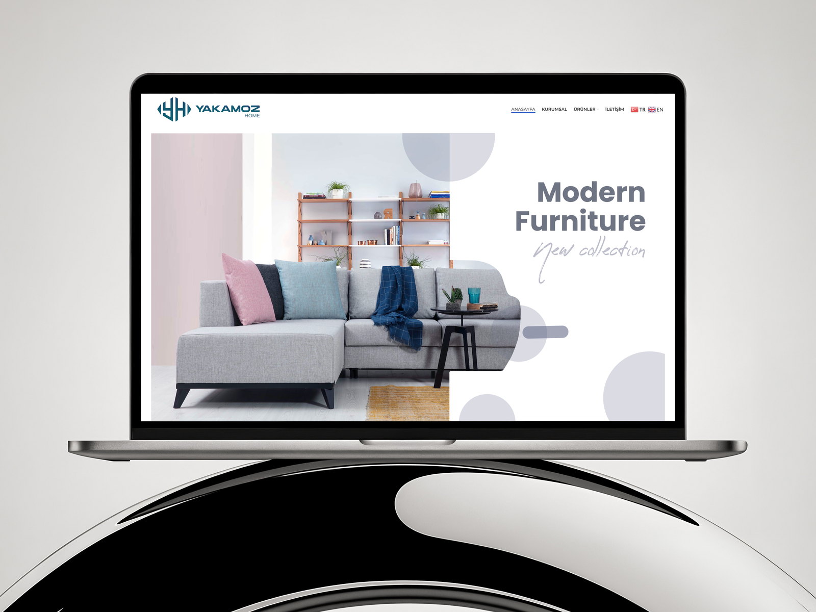 Yakamoz Home web sitesi ekran görüntüsü